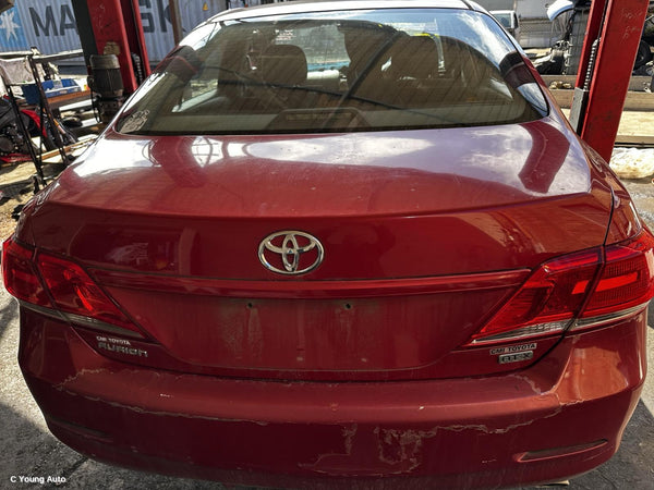 2010 TOYOTA AURION BOOTLID TAILGATE