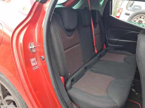 2013 RENAULT CLIO 2ND SEAT  REAR SEAT
