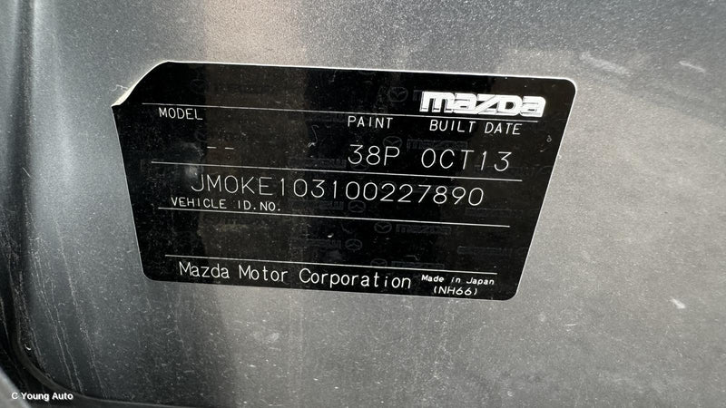2014 MAZDA CX5 LEFT DOOR MIRROR