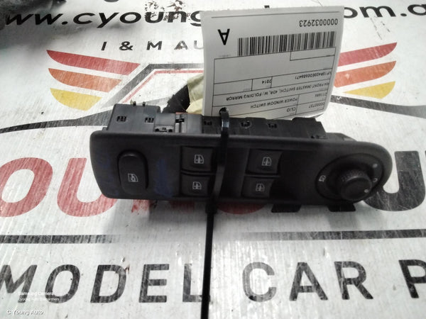 2014 RENAULT CLIO PWR DR WIND SWITCH