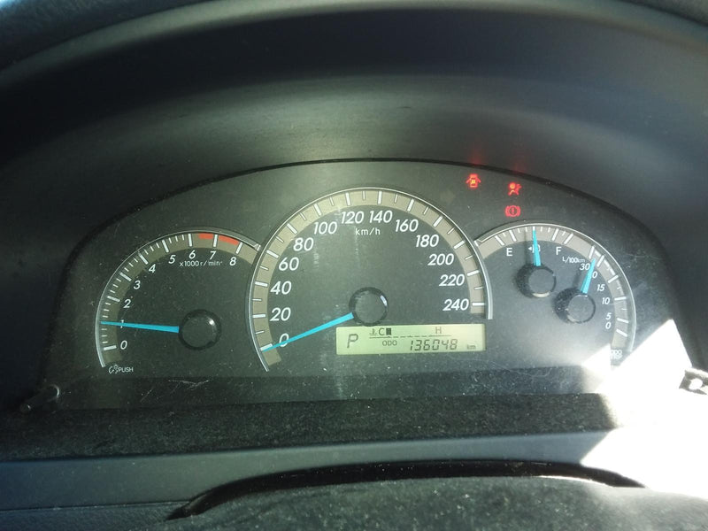 2013 TOYOTA CAMRY INSTRUMENT CLUSTER